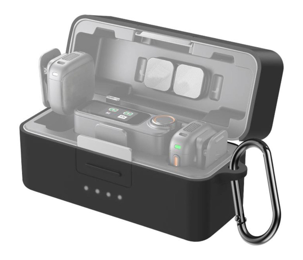Puluz Silikonowy pokrowiec na etui ładujące do DJI Mic 3 - 1508877 - zdjęcie